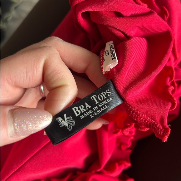 Red Backless Dress - Picture 7 of 8